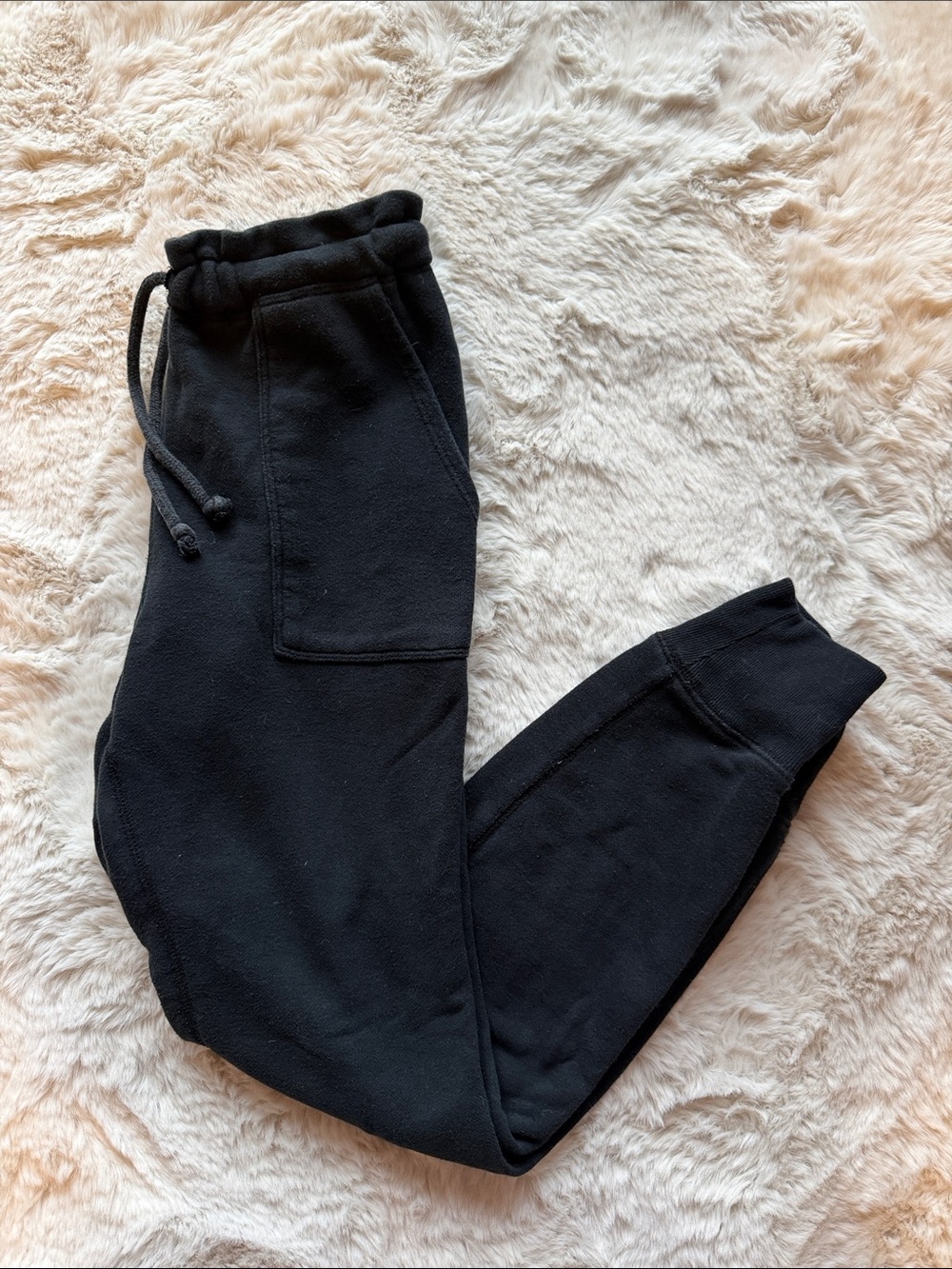 Abercrombie & Fitch Women's Black Drawstring Joggers